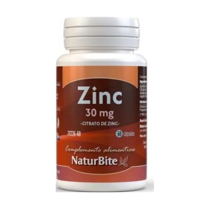 Zinc Citrato 30mg 60caps