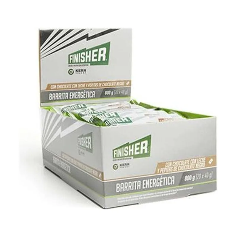 Energéticas Chocolate Con Leche Y Pepitas De Chocolate Negro 20 uds