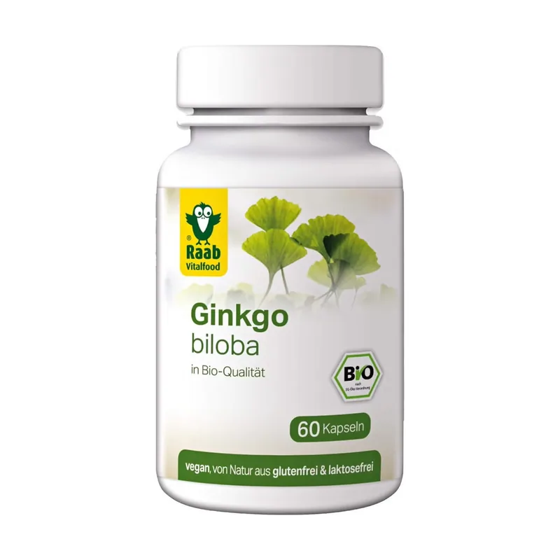 Ginkgo Biloba 500mg 60 Cap Bio Vegan Sg