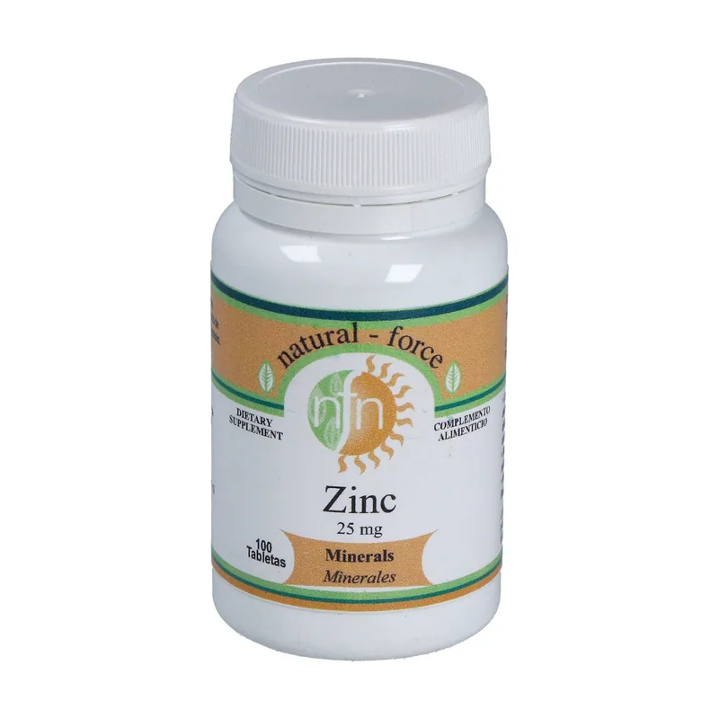 Natural Force Zinc 25mg 100comp