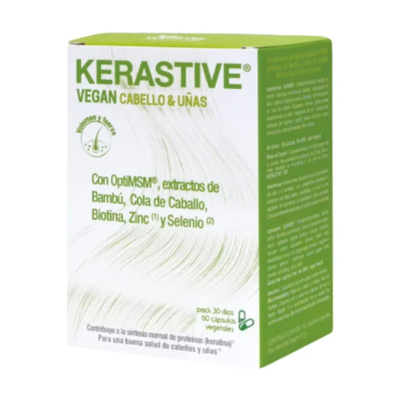 Kerastive Cabello Uñas Formula Vegetal 60cap