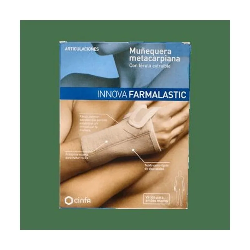 Muñequera Metacarpiana Férula T-m 1ud