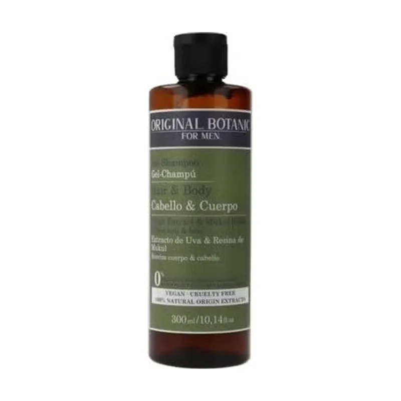 Men Gel Shampoo Cabello Cuerpo 300ml