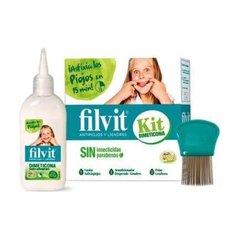 Kit Dimeticona Locion+acondicionador+peine