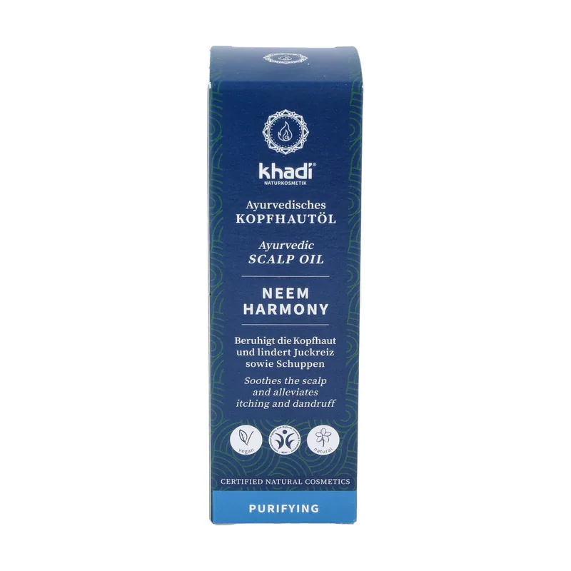 Aceite Capilar Neem Equilibra Cuero Cabelludo 50ml - Khadi