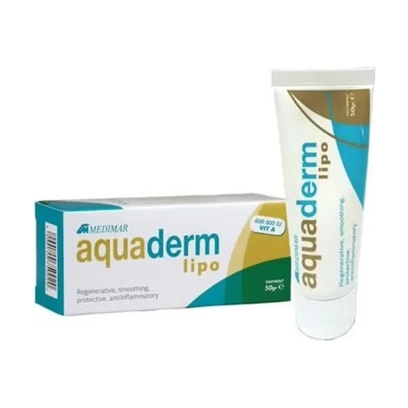 Aquaderm Crema Hidratante Lipo 50g