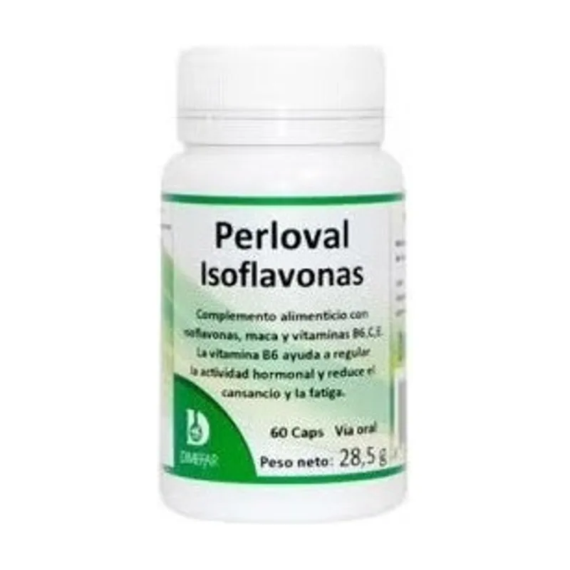 Isoflavonas Perloval 60cáps