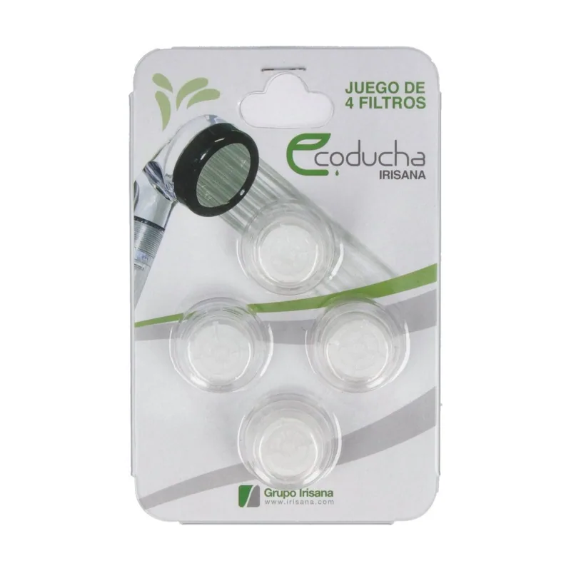 Filtros Ecoducha Blister 4unid.