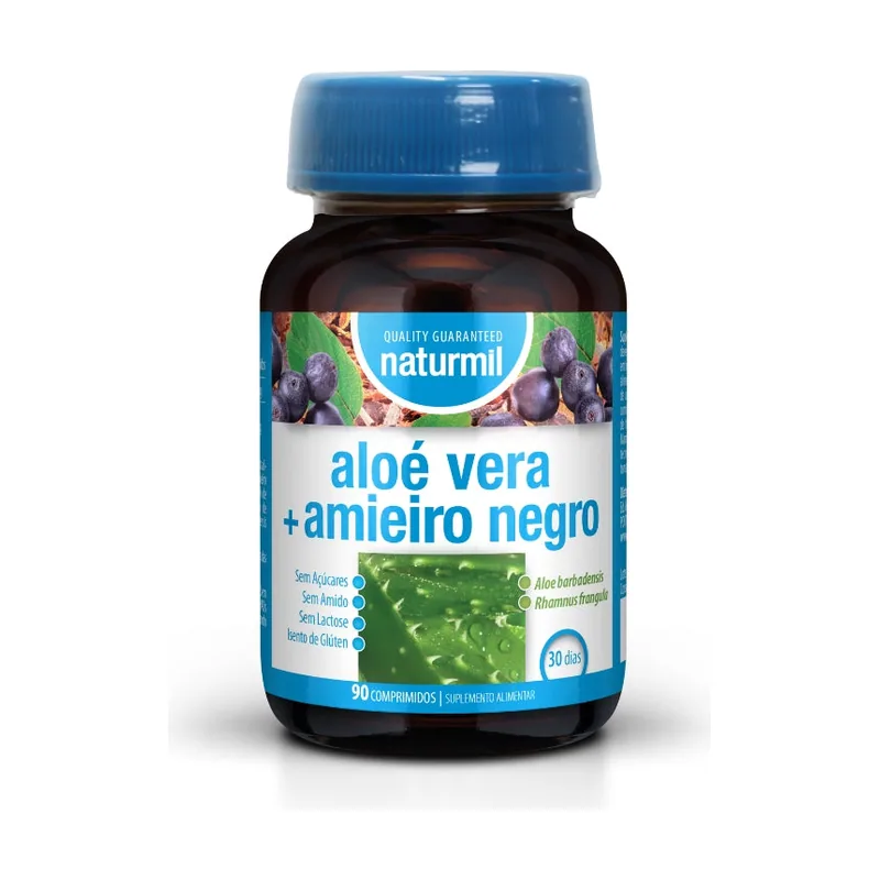 Naturmil Aloe + Frangula 90caps