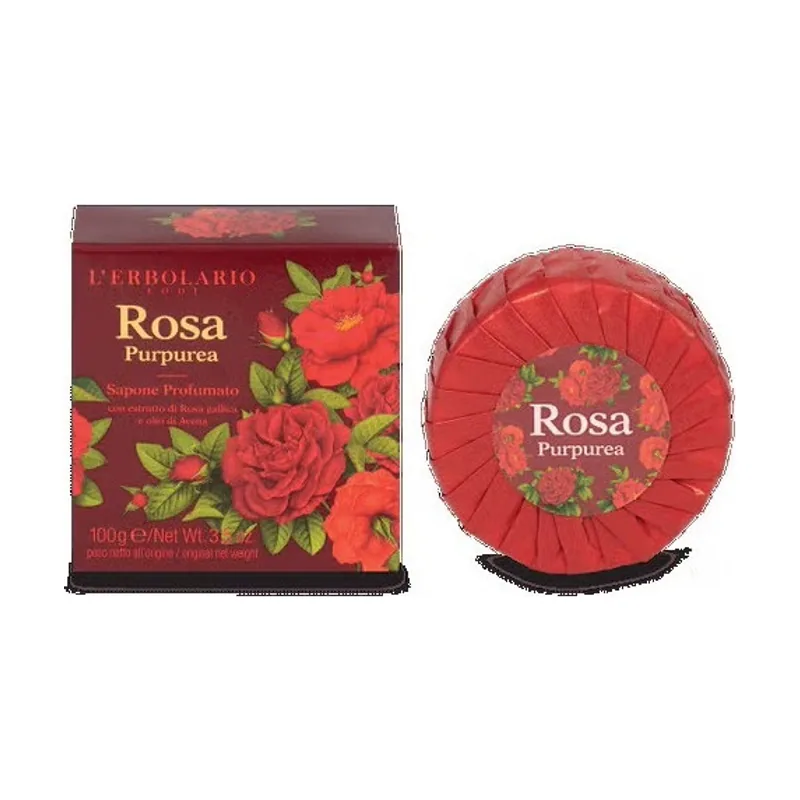 Rosa Purpurea Jabon Perfumado 100gr
