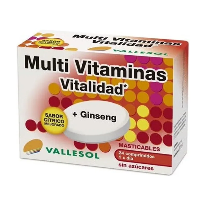Multi Vitaminas + Ginseng 24comp
