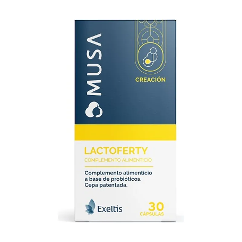 Musa Lactoferty 30 Cápsulas - Exeltis