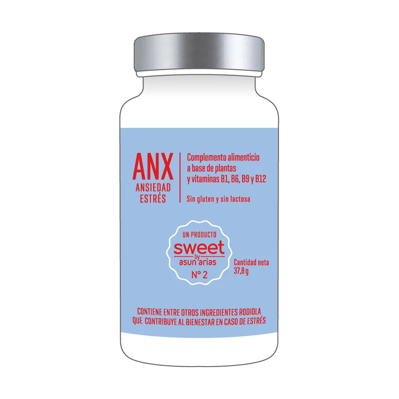 Anx Ansiedad y Estrés 60 Cápsulas