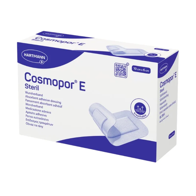 Cosmopor E Steril Apósitos Adhesivos 10 X 6 cm 10 Unidades - Hartmann