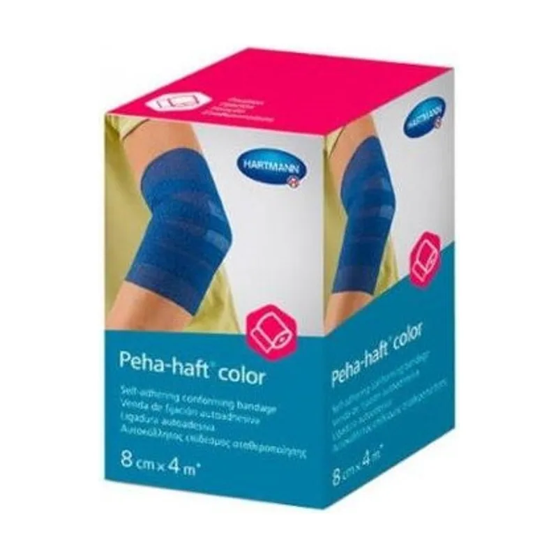 Peha-haft Color Venda Cohesiva De Fijación 8 cm X 4 M - Hartmann