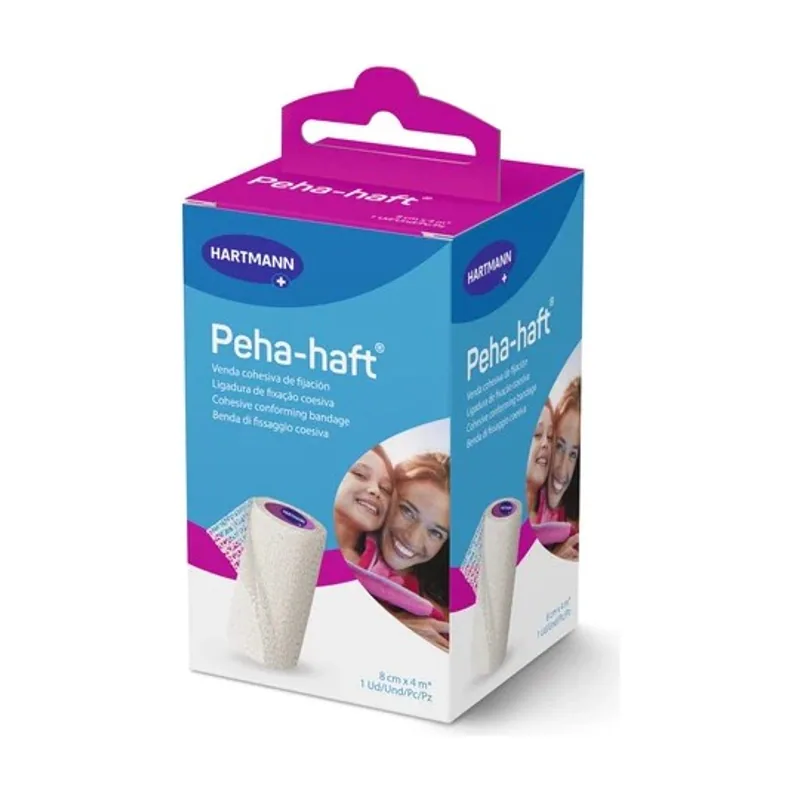Peha-haft Venda Cohesiva De Fijación 8 cm X 4 M - Hartmann