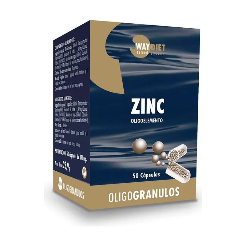 Natural Zinc 50caps