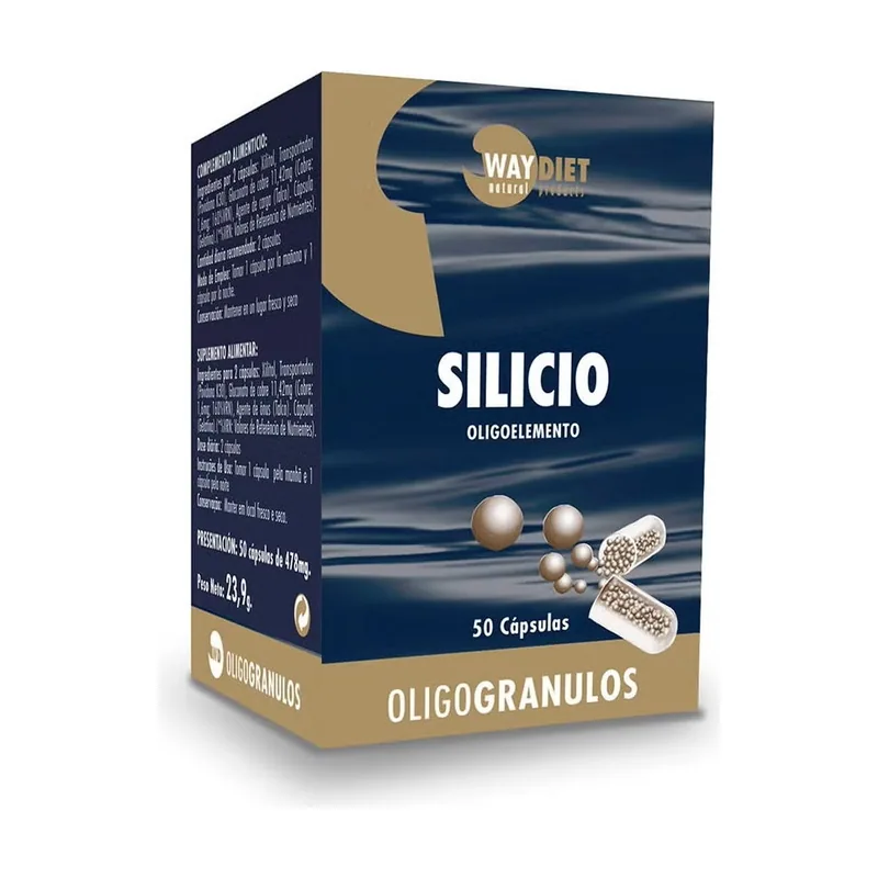 Natural Silicio 50caps
