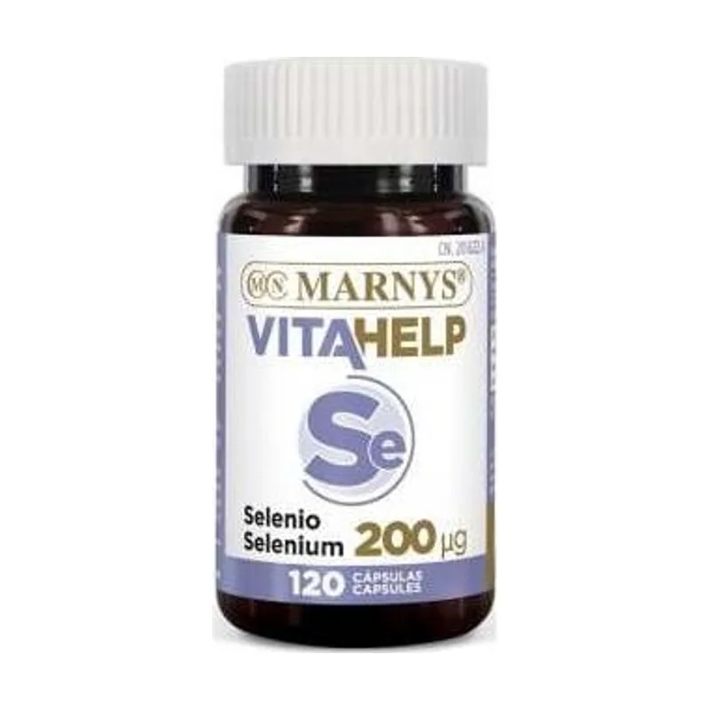 Selenio 200mg Línea Vitahelp 120caps