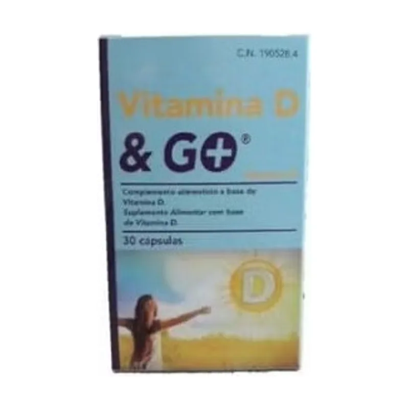 Laboratorios Pharma y Go Vitamina D Y Go 30caps