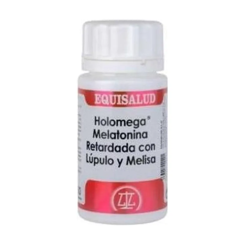 Holomega Melatonina Retard Con Lupulo y Melisa 50c