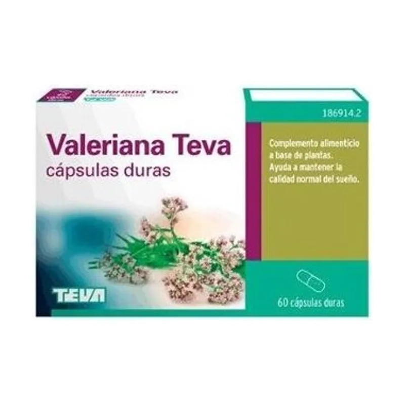 Valeriana 200mg 60 Caps Duras