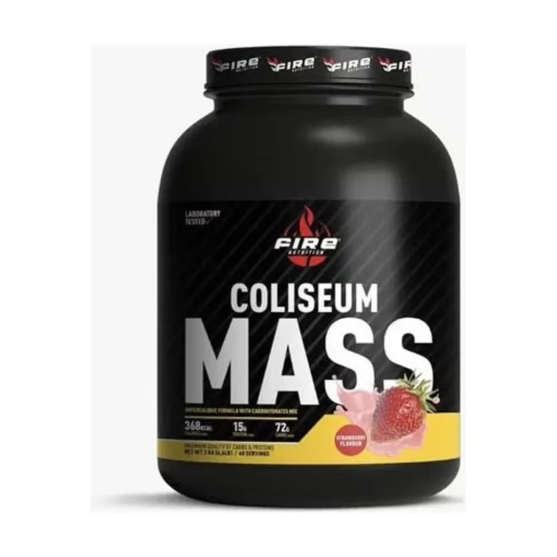 Coliseum Mass Gainer Strawberry 3kg