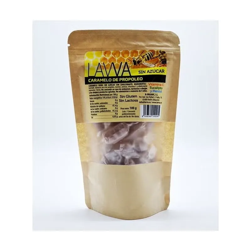 B-organic Caramelos Miel Própolis Sin Azúcar 1000g - Lavva