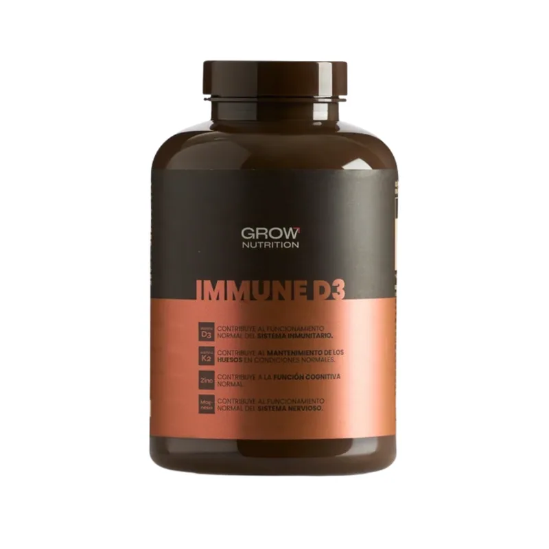 Grow Nutrition Immune D3 180 Cápsulas