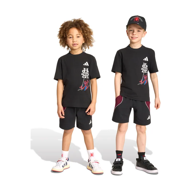 Conjunto con Camiseta Marvel Spider-Man Infantil QF278