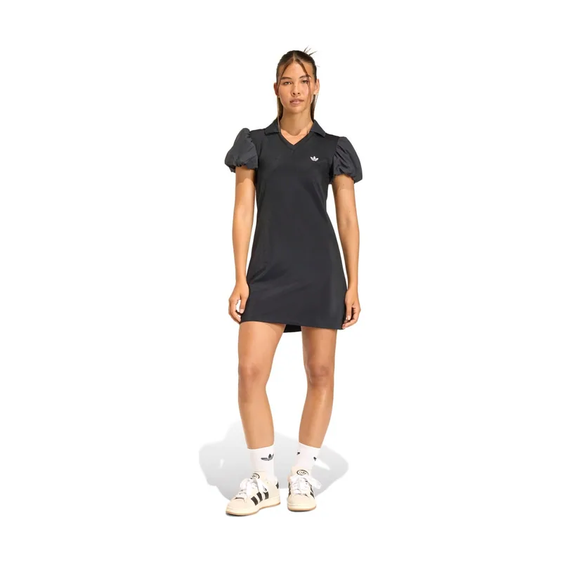 Vestido con Mangas Abullonadas VC025