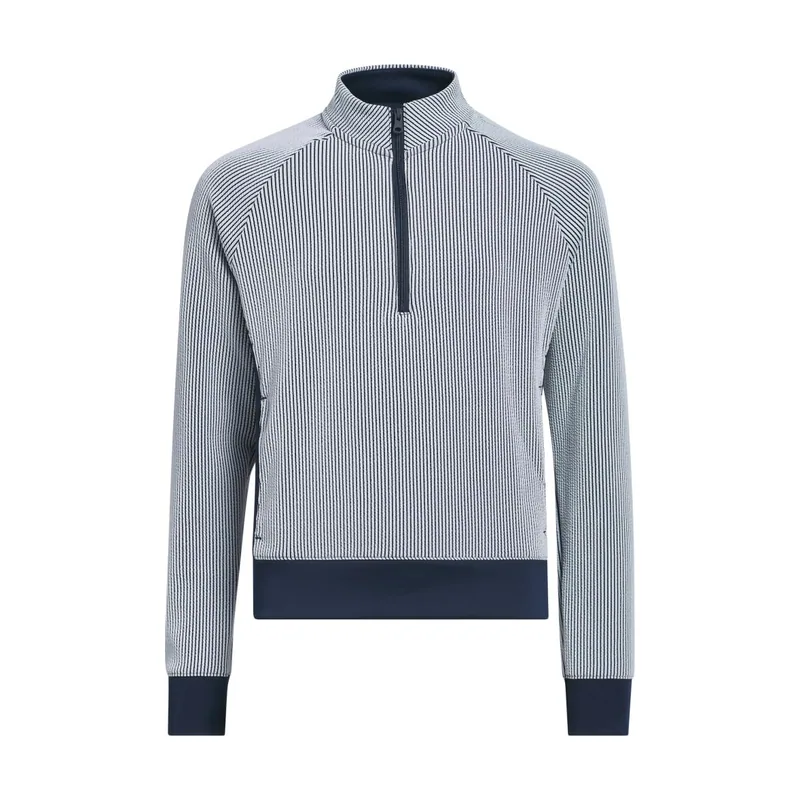 Sudadera texturizada con cremallera hasta el pecho TT888