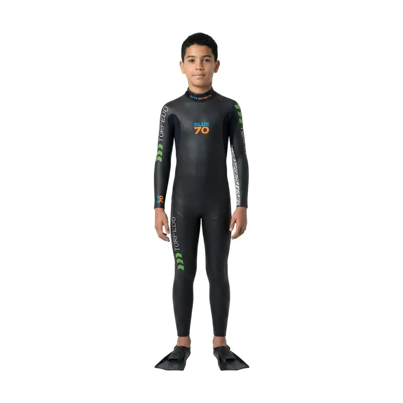 Traje De Neopreno Junior De Manga Larga Torpedo