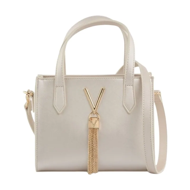 Bolso Divina Shopping Platino