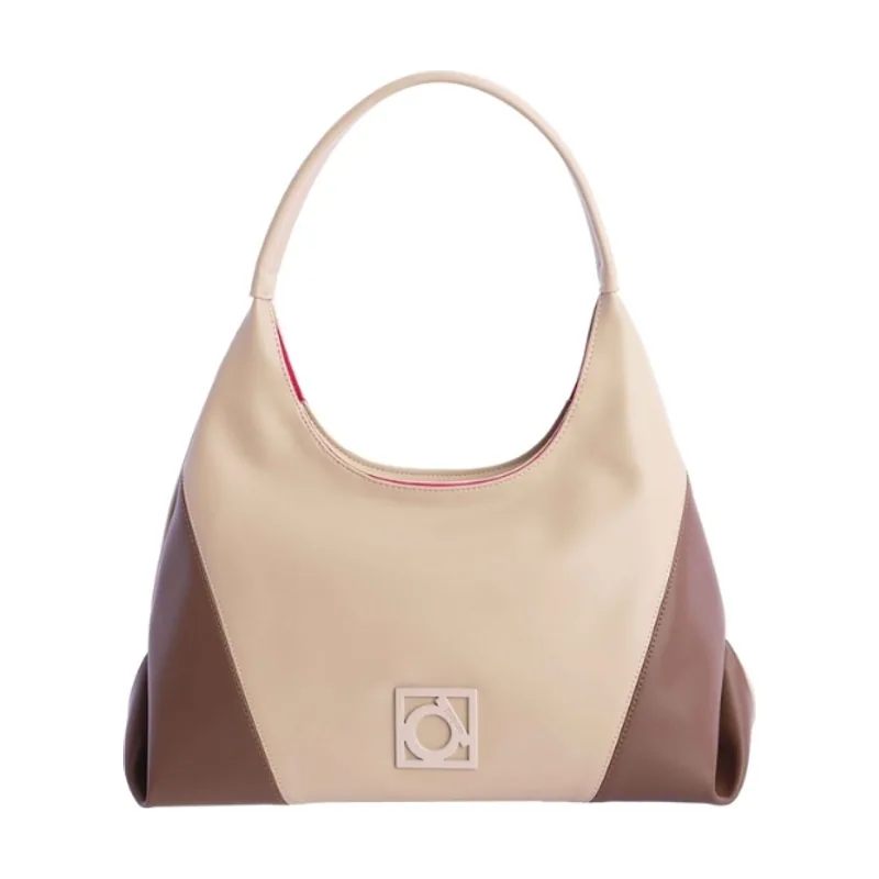 Bolso de Hombro Agadir Beige - Perfumerías 36809