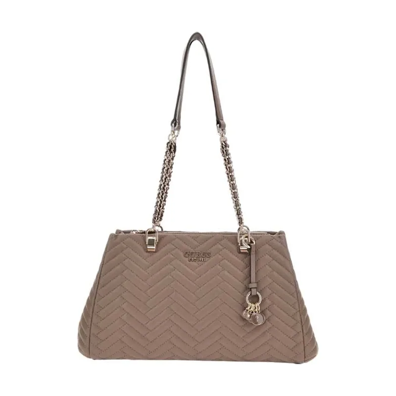 Shopper Anning Pespunteado Marrón - Paco Perfumerías 33867