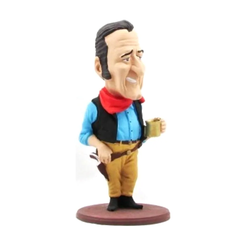 Figura John Wayne Artesanal 20 cms