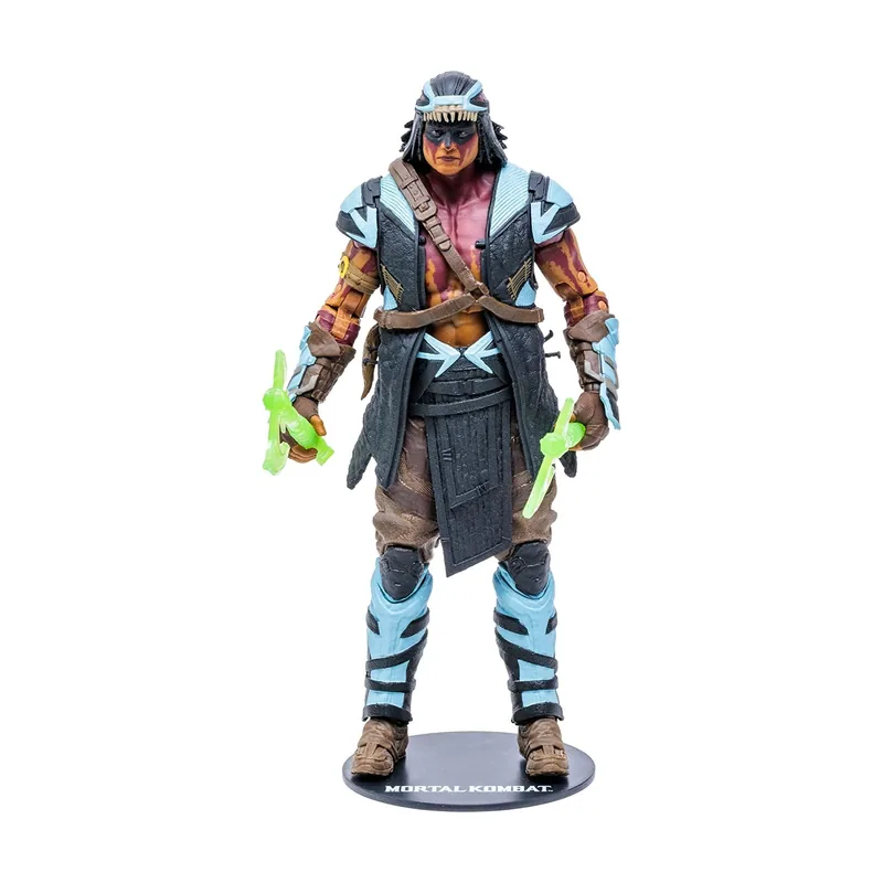 Figura Nightwolf Mortal Kombat 11 Articulada 18 cms
