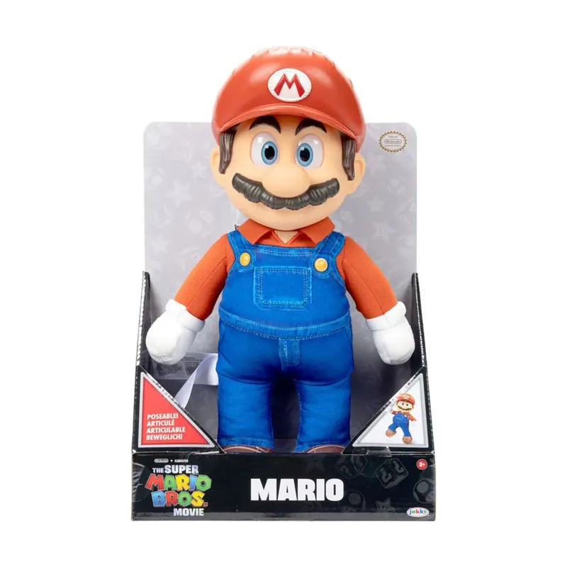 Peluche Super Mario Bros La Película Articulado 35 cms