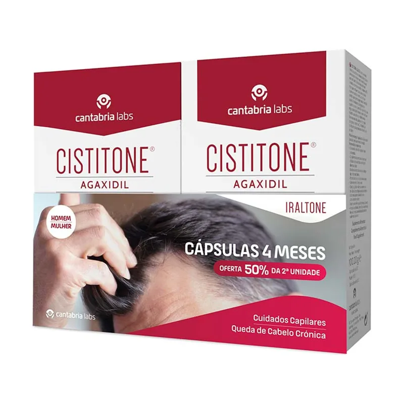 Cápsulas de cistitona agaxidil 2x60