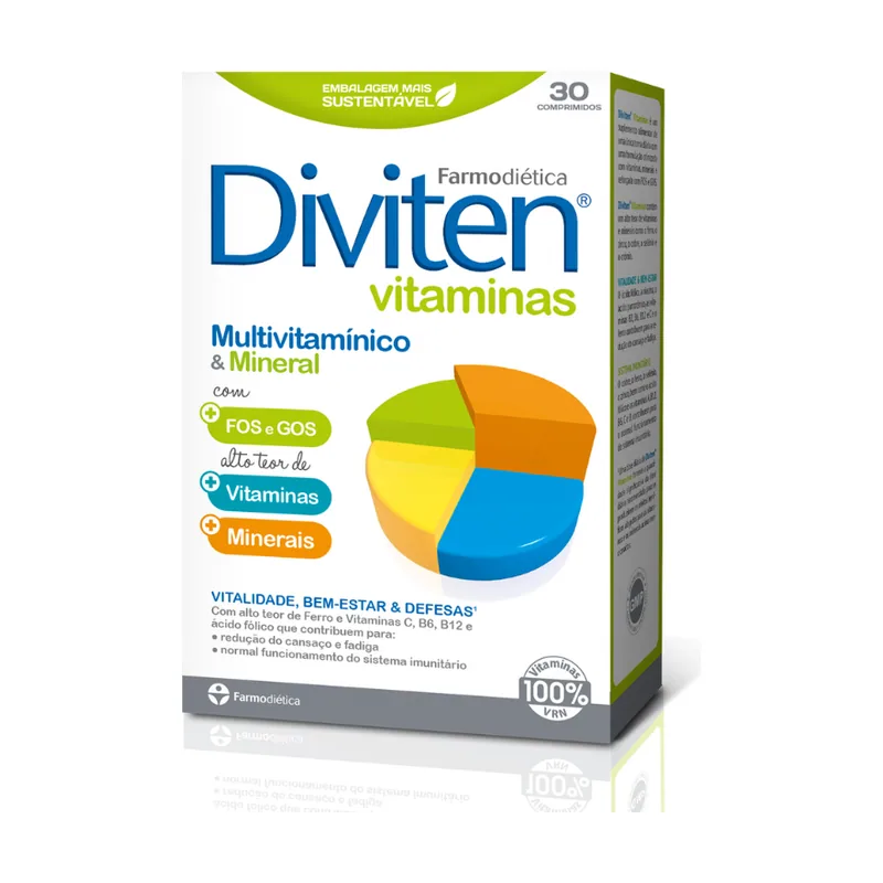 Comprimidos de vitaminas x30