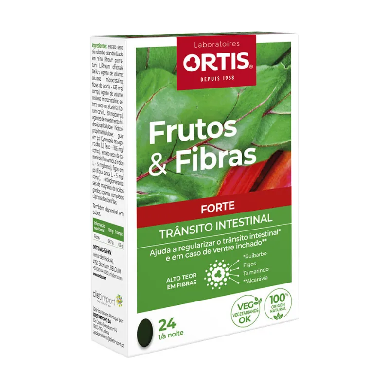 Frutas y Fibras Forte Comprimidos x24