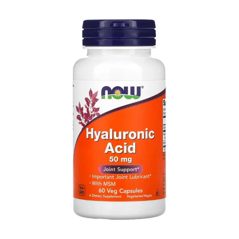 Ácido Hialurónico + MSM 450mg/50mg Cápsulas x60