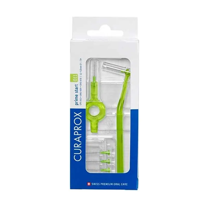 Kit de cepillos interdentales prácticos Prime Plus con mango CPS 011 x5