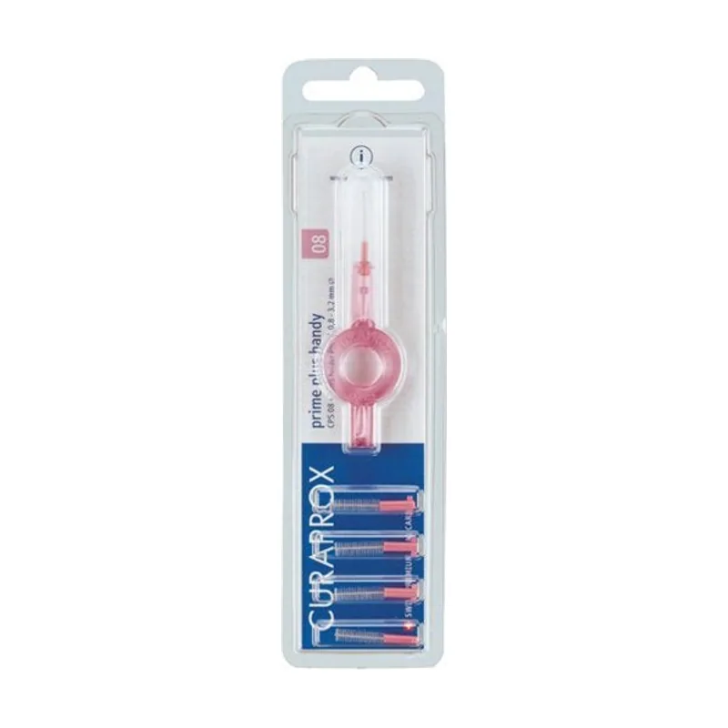Kit de cepillos interdentales Prime Plus Handy con mango CPS 08 x5
