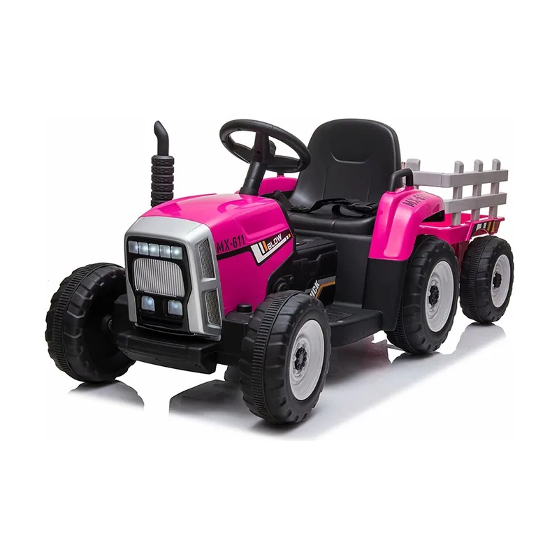 Tractor eléctrico infantil Ceres con remolque