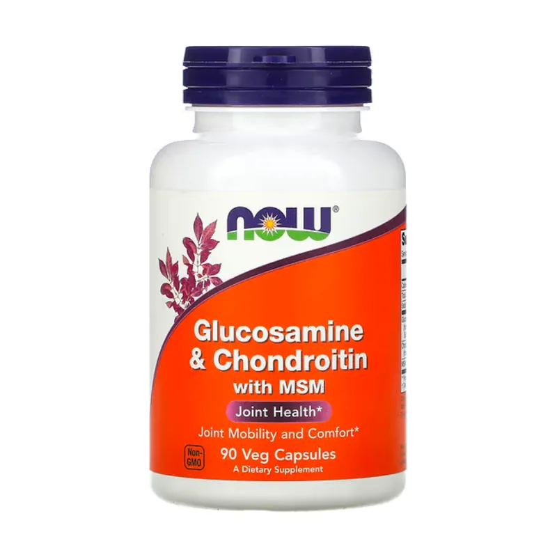 Glucosamina Condroitina y MSM Cápsulas x90