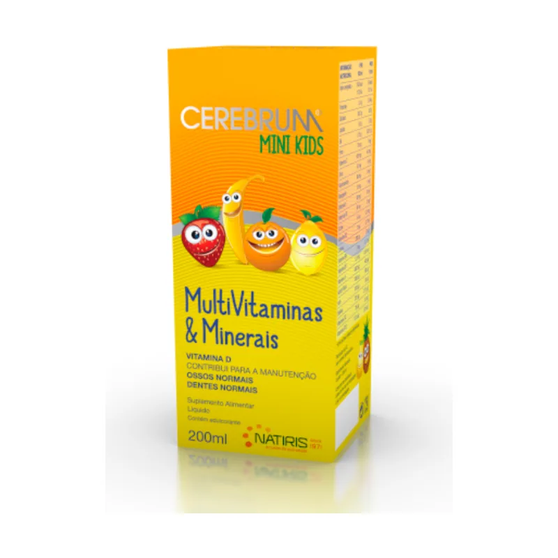 Multivitaminas y minerales para niños Mini 200 ml