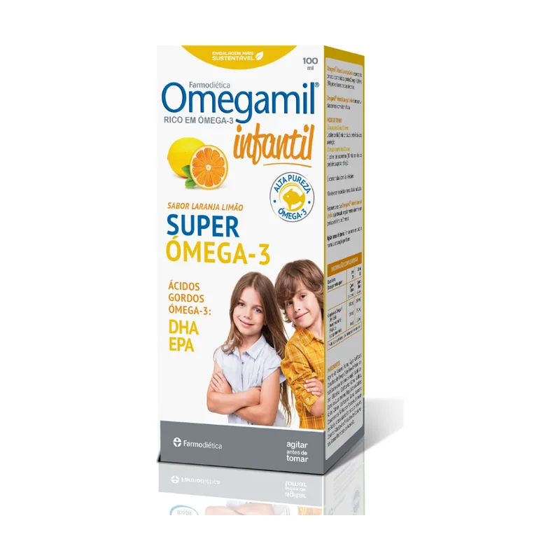 Omegamil Sirope Infantil De Naranja 100ml