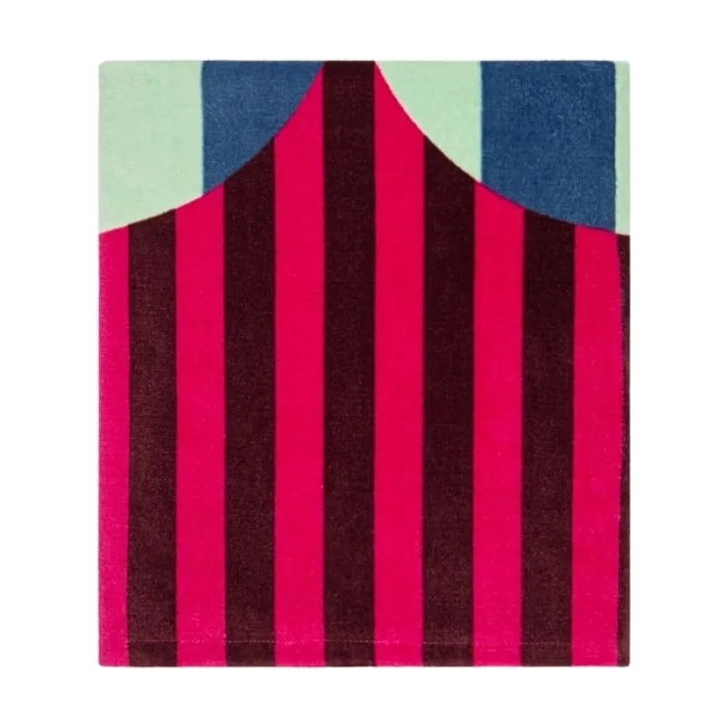 Toalla Striped Motfis Azul - Paco Perfumerías 36414